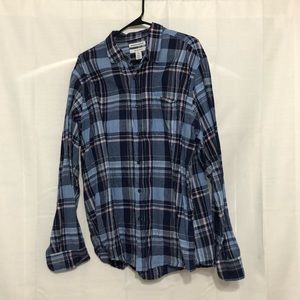 Amazon Essentials plaid button up